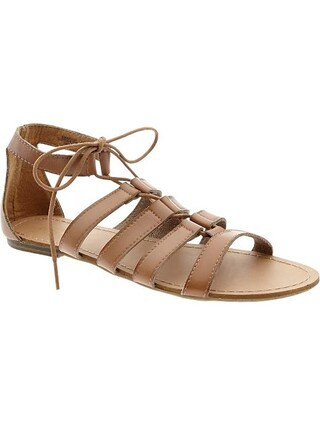 Old Navy Women's Gladiator Flat Sandals - Brown | Old Navy CA