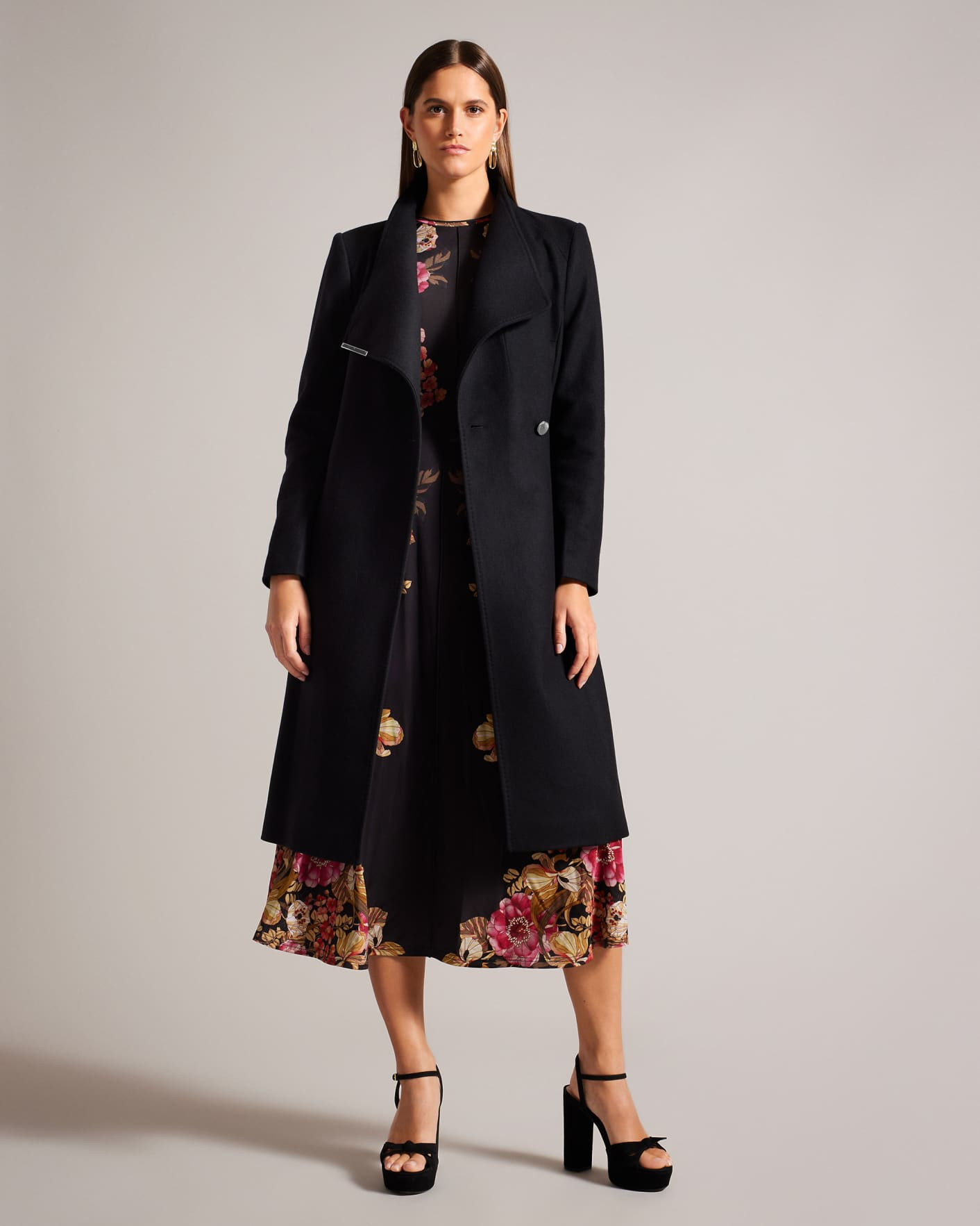 Wool wrap coat | Ted Baker (US)