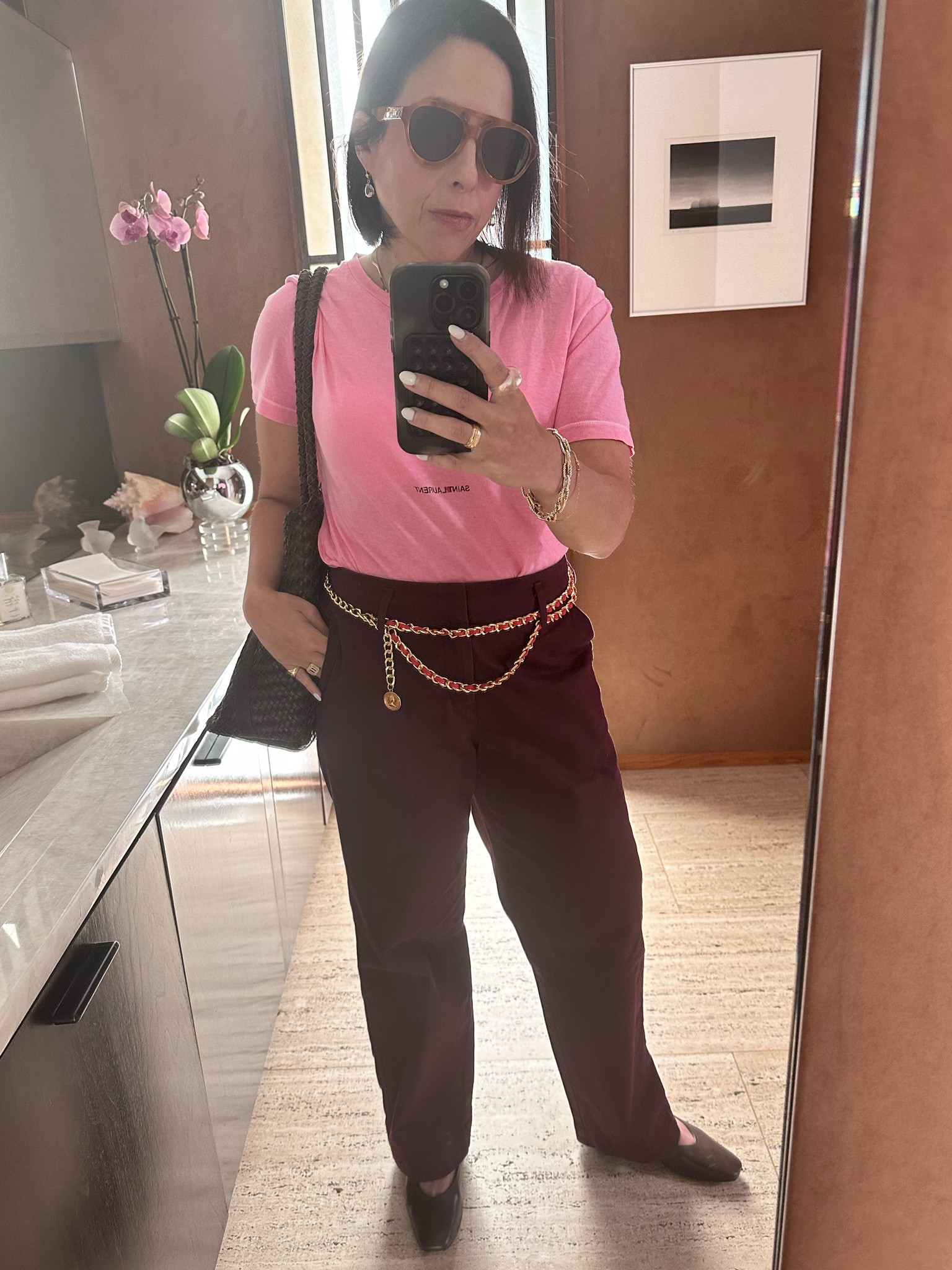 Favorite Summer to Fall Color Combo! Pinks, reds, browns and burgundy  

#LTKSeasonal #LTKstyletip #LTKover40