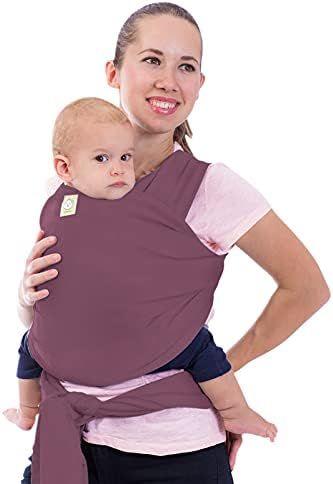 Baby Wrap Carrier - All in 1 Stretchy Baby Sling - Baby Carrier Sling - Baby Carrier Wraps - Baby... | Amazon (US)