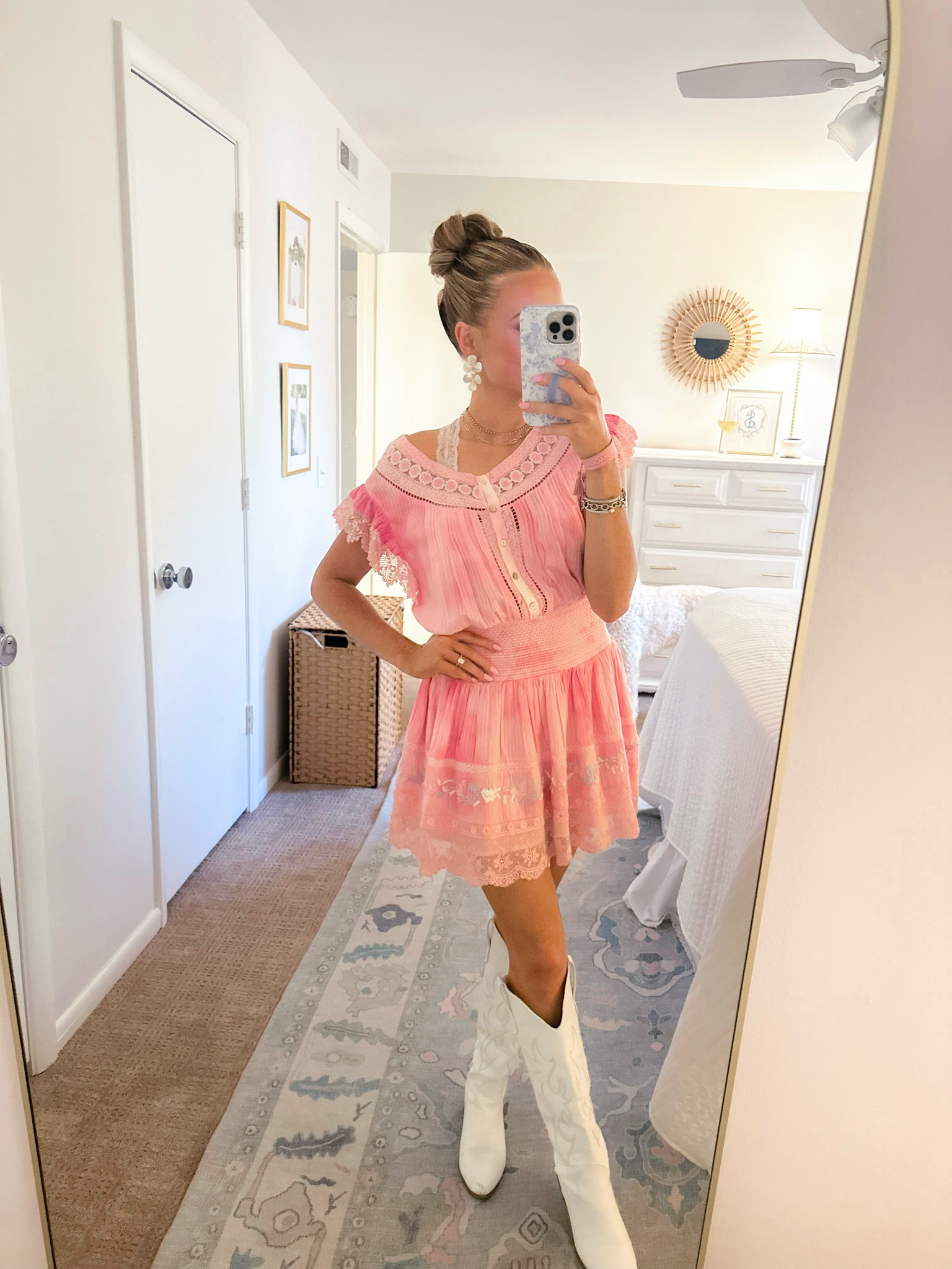 country concert outfit. dress is sold out but linked similar- style name is fontana by loveshackfancy! 

#LTKFindsUnder50 #LTKStyleTip #LTKFindsUnder100