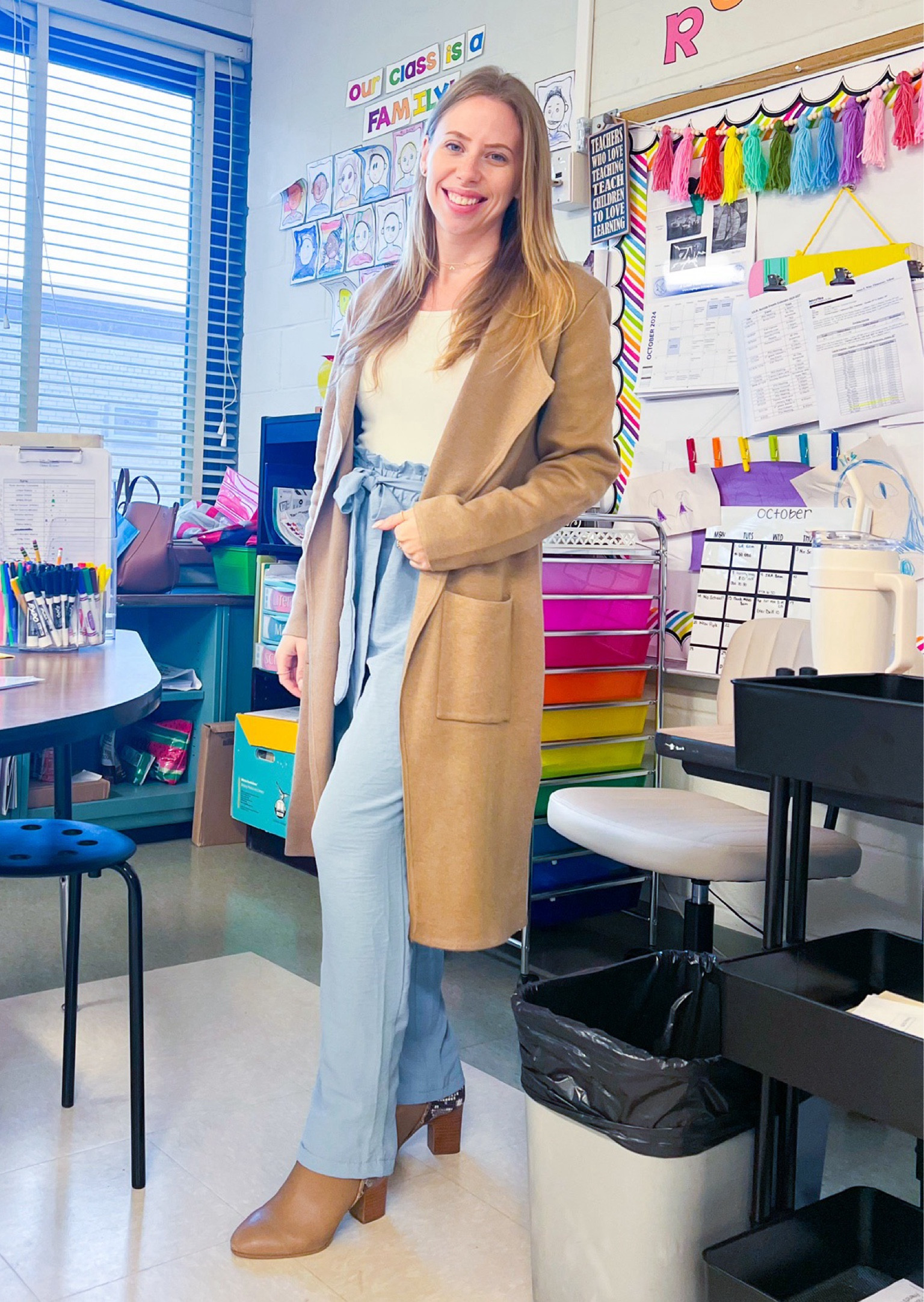 fall teacher outfit 🤍🍁

