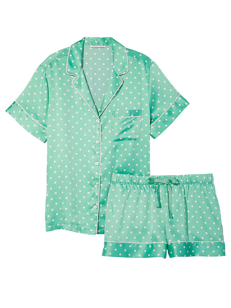 Satin Short Pajama Set | Victoria's Secret (US / CA )