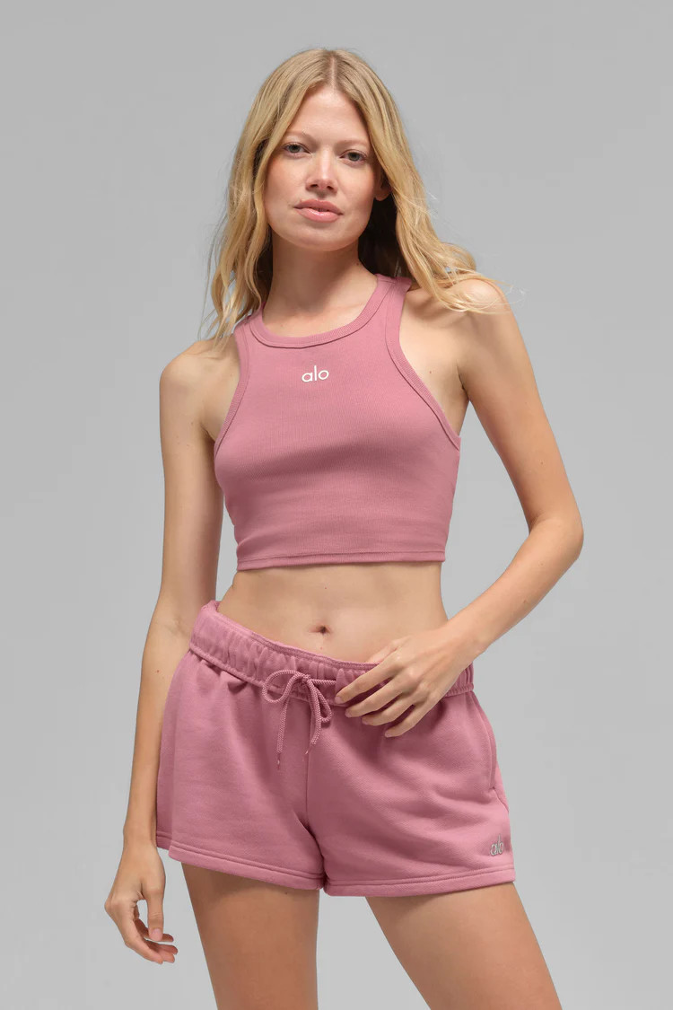Aspire Tank - Pink Wild Rose/White | Alo Yoga (US)