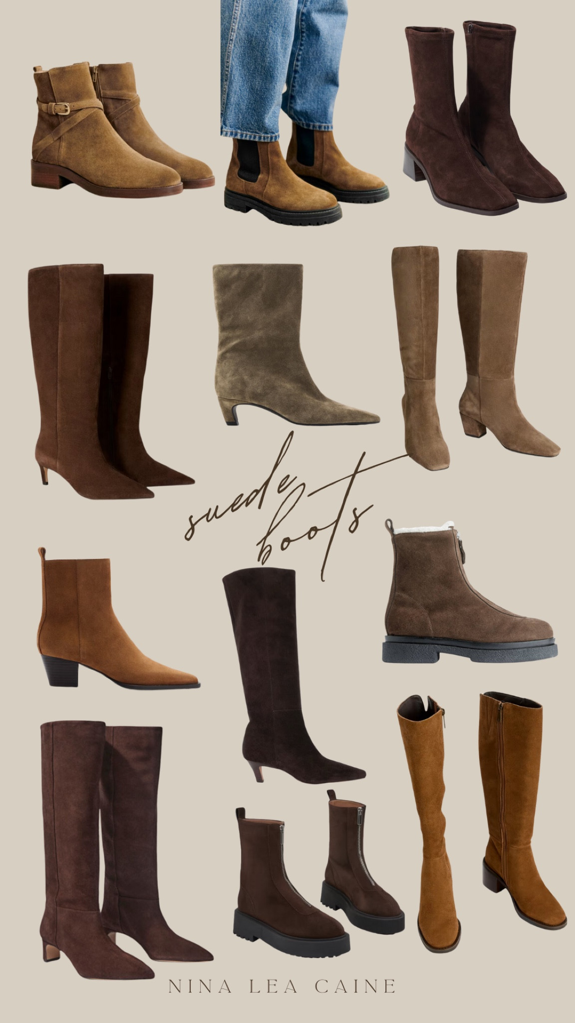 Suede boots👢 #suedeboots  

#LTKautumn #LTKwinter #LTKuk