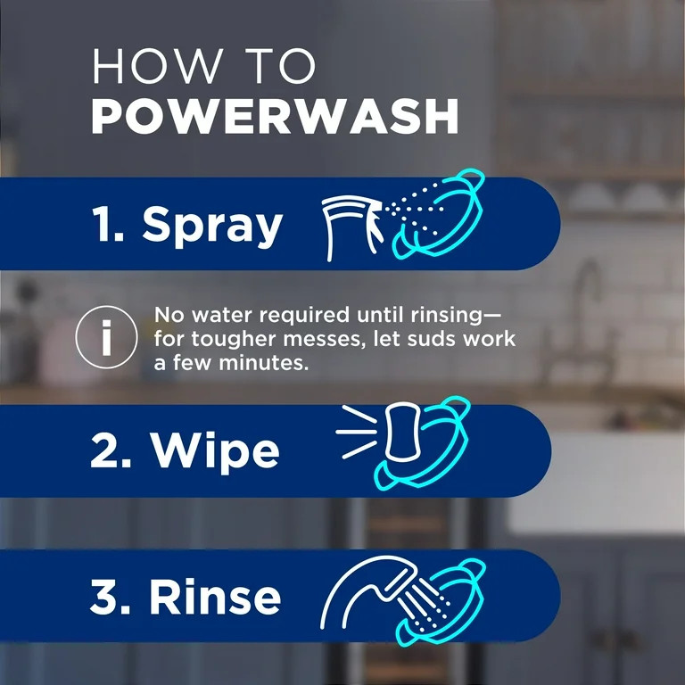 Dawn Powerwash Spray, Dish Soap, Dishwashing Liquid, Crisp Lilac, 1 Starter Kit, 16 Fl Oz | Walmart (US)