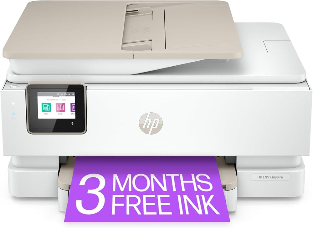 Amazon.com: HP ENVY Inspire 7955e Wireless Color Inkjet Printer, Print, scan, copy, Easy setup, M... | Amazon (US)