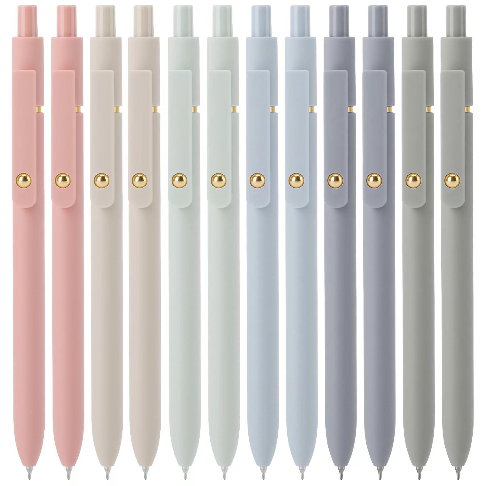 Ddaowanx Gel Pens,0.5mm Quick Dry Black Ink Pens Fine Point Smooth Writing Pens, Cute Office Scho... | Amazon (US)