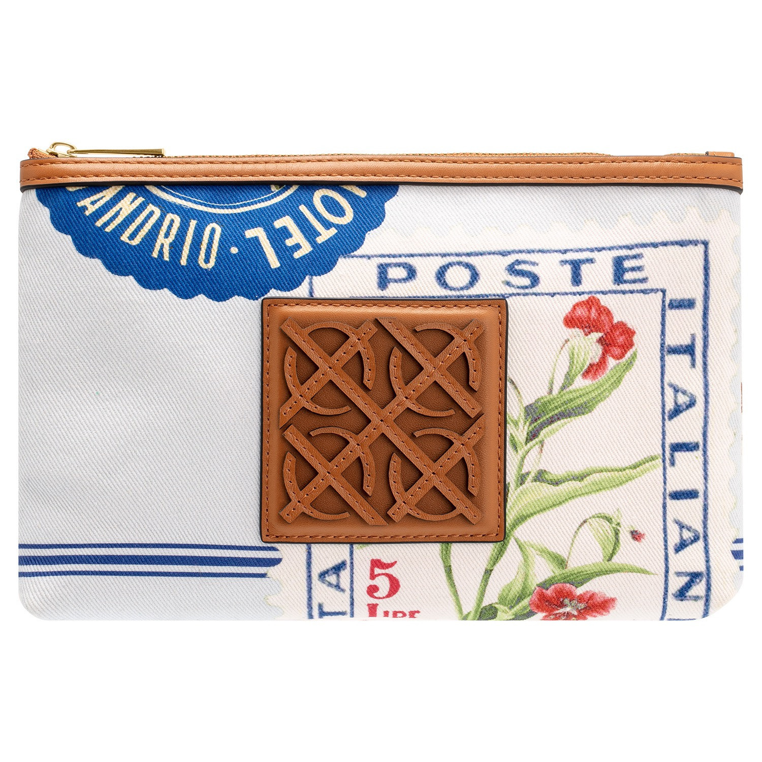 Boyd Printed Medium Pouch - Picnic Print | Oroton | Oroton