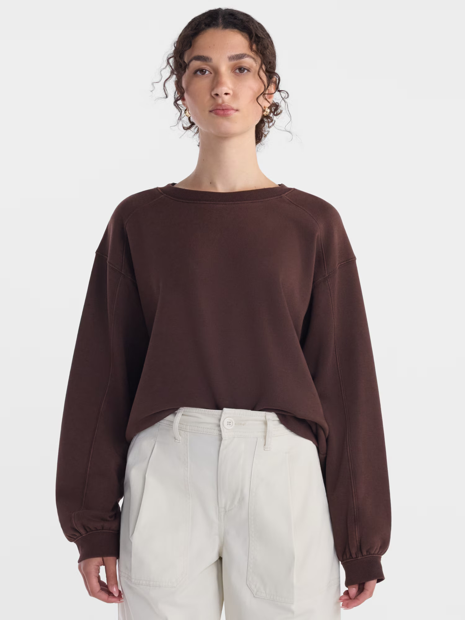 Scenario Women's Fleece Tunic with Seam Detail, Sizes XS-XXXL | Walmart (US)