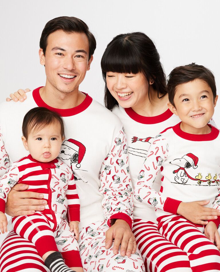 Peanuts Mix it Up Matching Family Pajamas | Hanna Andersson