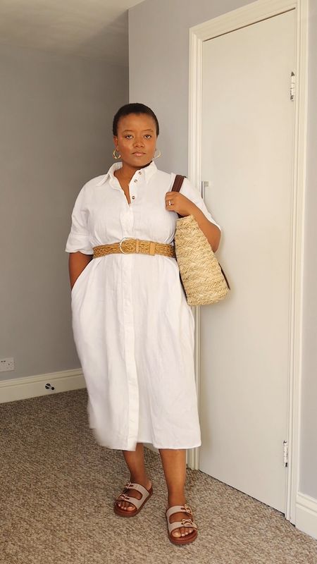 Straw totes are all the rave this summer and here are 3 ways am styling this LK Bennet  Viola Natural Straw Handles Basket Bag.1. Linen shirt dress for a cool summer look2. Pink tulle for a girlie look3. Shorts for a beach dayGet 15% off LK Bennett using CALYCIOUSLOVES15

#LTKstyletip #LTKsummer #LTKuk