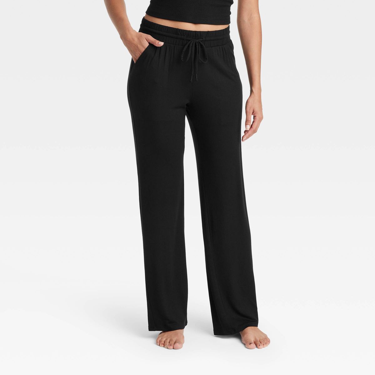 Women's Beautifully Soft Pajama Pants - Stars Above™ Black XL | Target