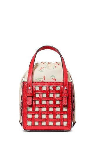 kate spade new york The Basket Woven Leather Box Bag | Amazon (US)