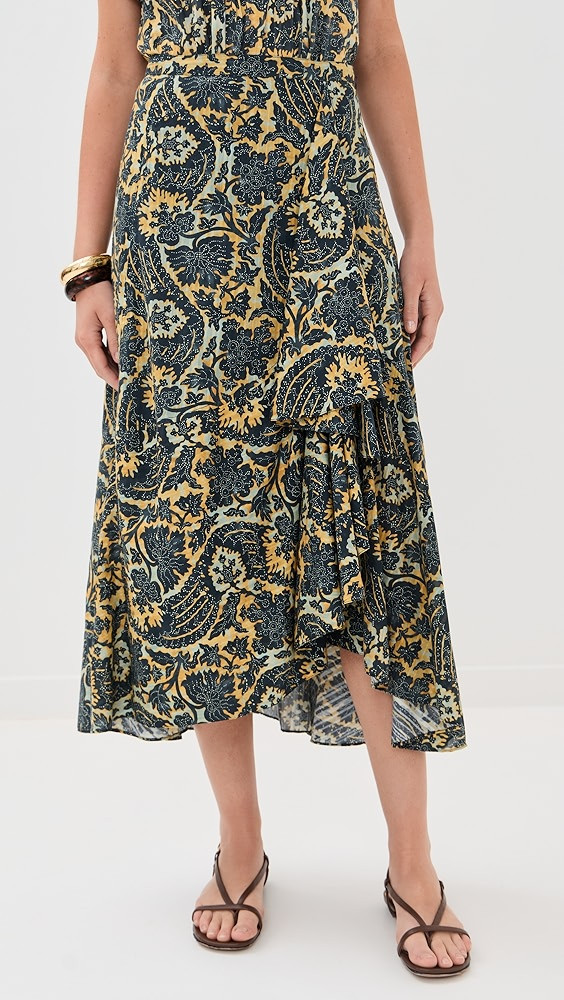 Ulla Johnson Sabina Faux Wrap Skirt | Shopbop | Shopbop