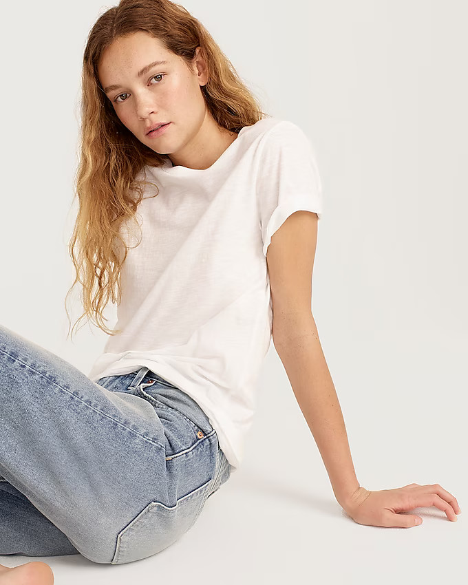 Vintage cotton crewneck T-shirt | J. Crew US