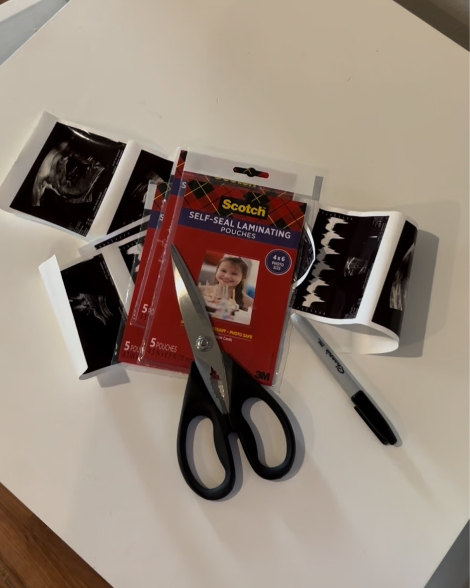 Don’t let your ultrasounds fade over time! Use self-sealing laminating pouches to preserve the sweet memories  

#LTKBaby #LTKBump #LTKFamily