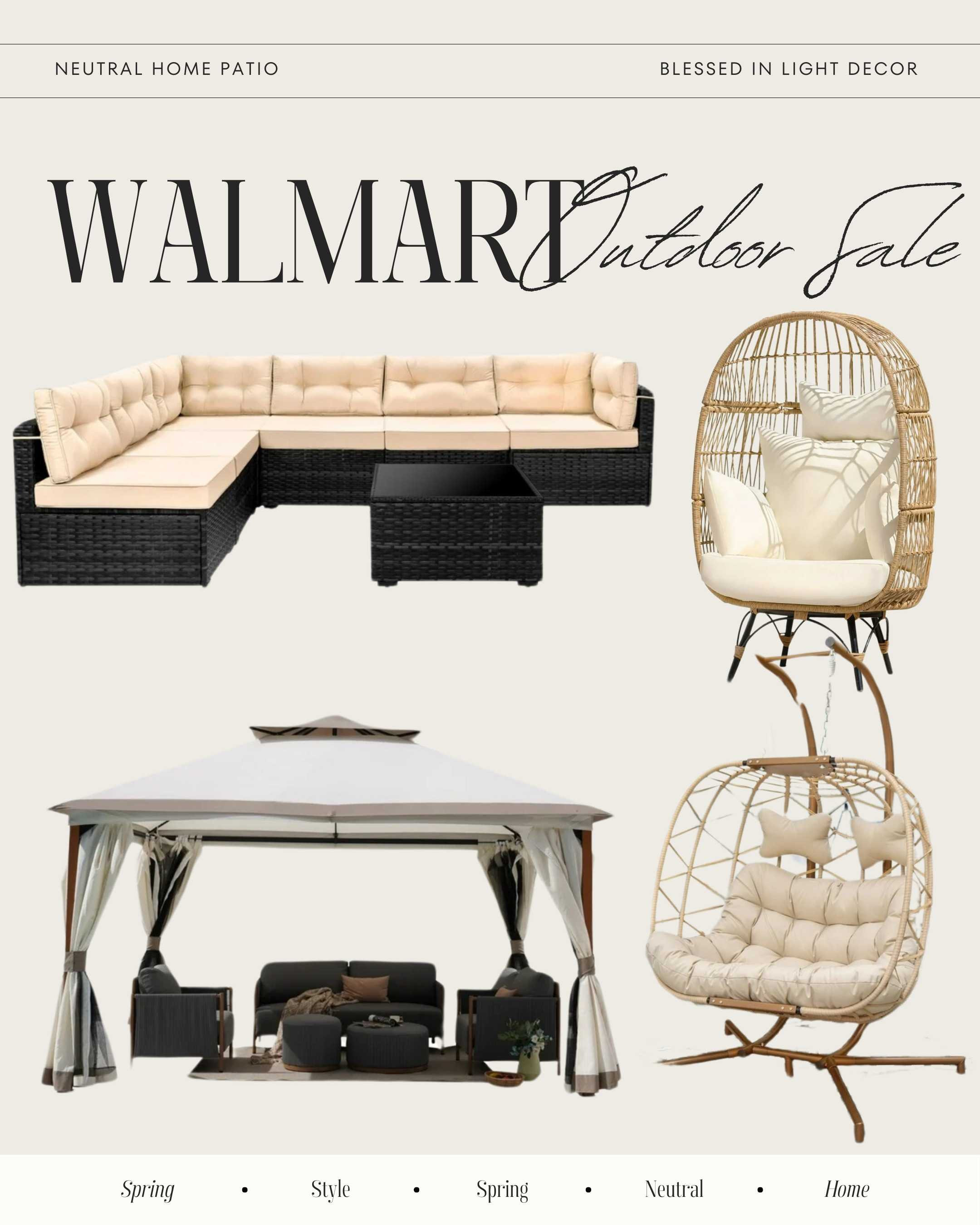 Outdoor Sale!!#spring2024 #walmarthome #walmartpatner#walmartfinds #neutraldecor #neutralstyle #walmartfinds #walmarthome #walmart#walmartshopping #walmartdeals 

#LTKsalealert #LTKhome #LTKSeasonal