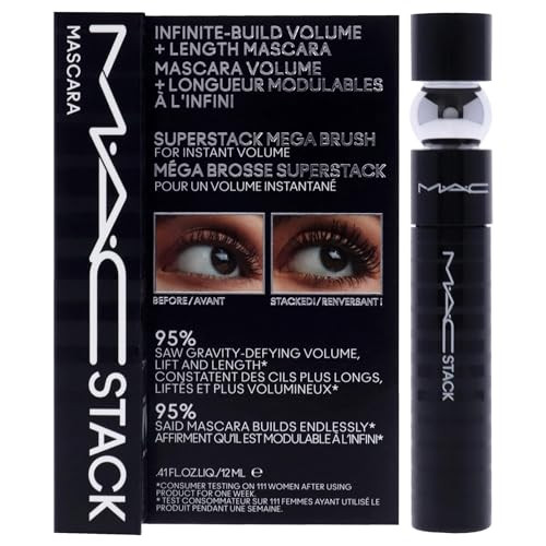 MAC MAC Stack Mascara Superstack Macro Brush Mascara Women 0.41 oz | Amazon (US)