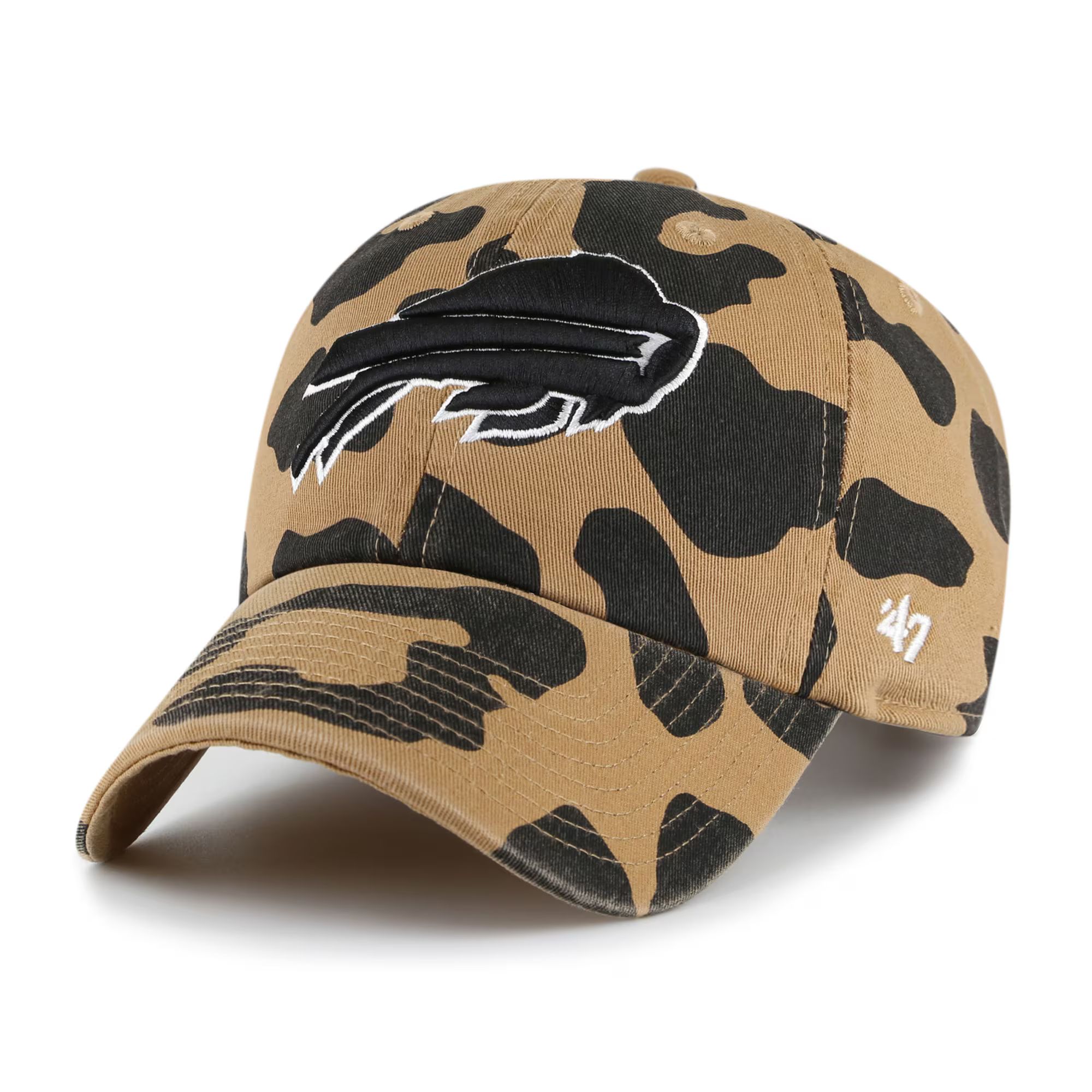 Women's Buffalo Bills  '47 Tan Rosette Clean Up Adjustable Hat | NFL Shop