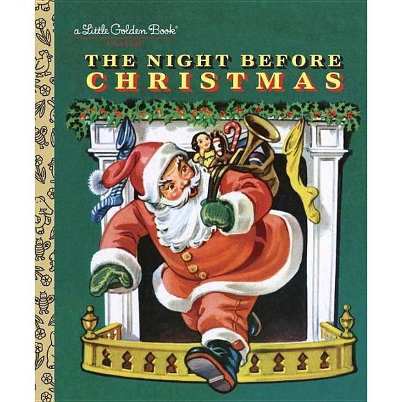 The Night Before Christmas - (Little Golden Book) by  Clement C Moore (Hardcover) | Target