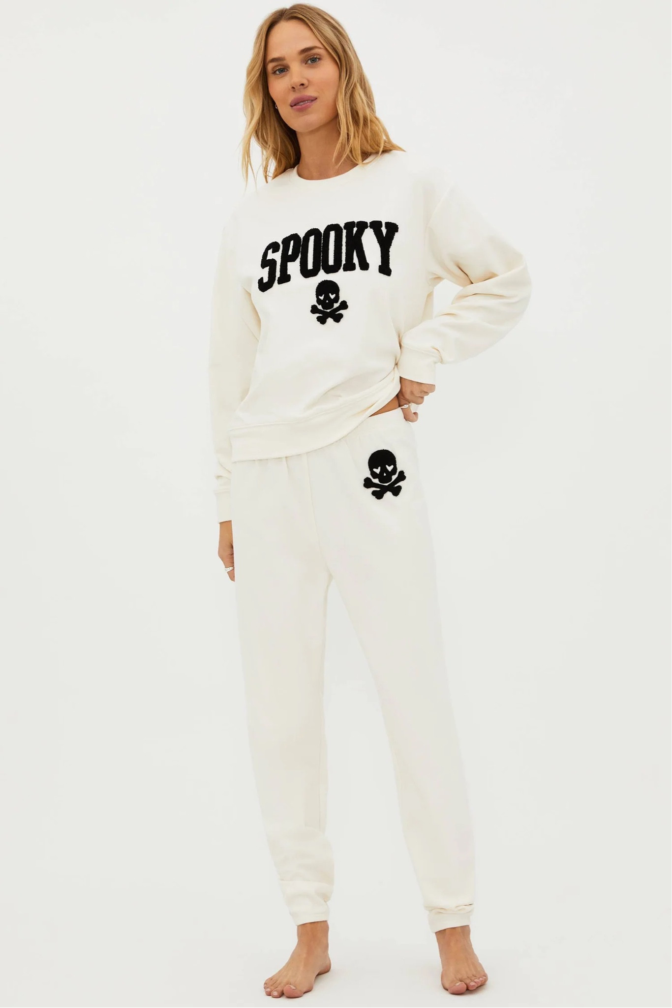 The cutest Halloween sweat set / spooky Halloween sweatshirt and spooky joggers / cute outfit 

#LTKSeasonal #LTKHome