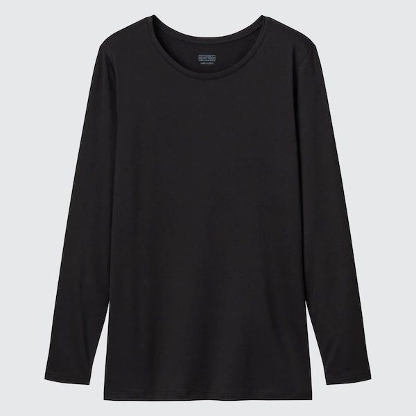 HEATTECH Crew Neck Long-Sleeve T-Shirt | UNIQLO (US)