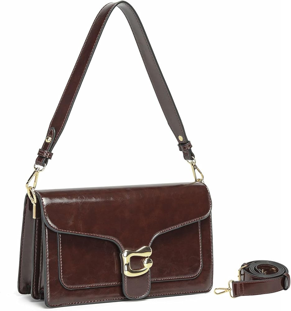 Travistar Crossbody Bags for Women Trendy - Small Cross Body Purse Shoulder Bag Leather Handbags ... | Amazon (US)