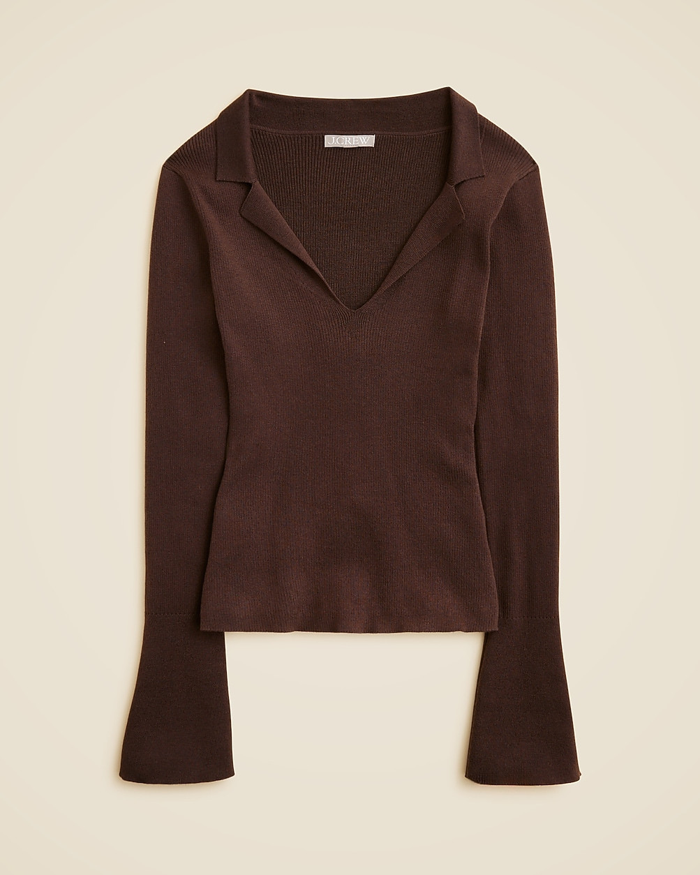 Fitted pullover sweater in TENCEL™ lyocell blend | J. Crew US