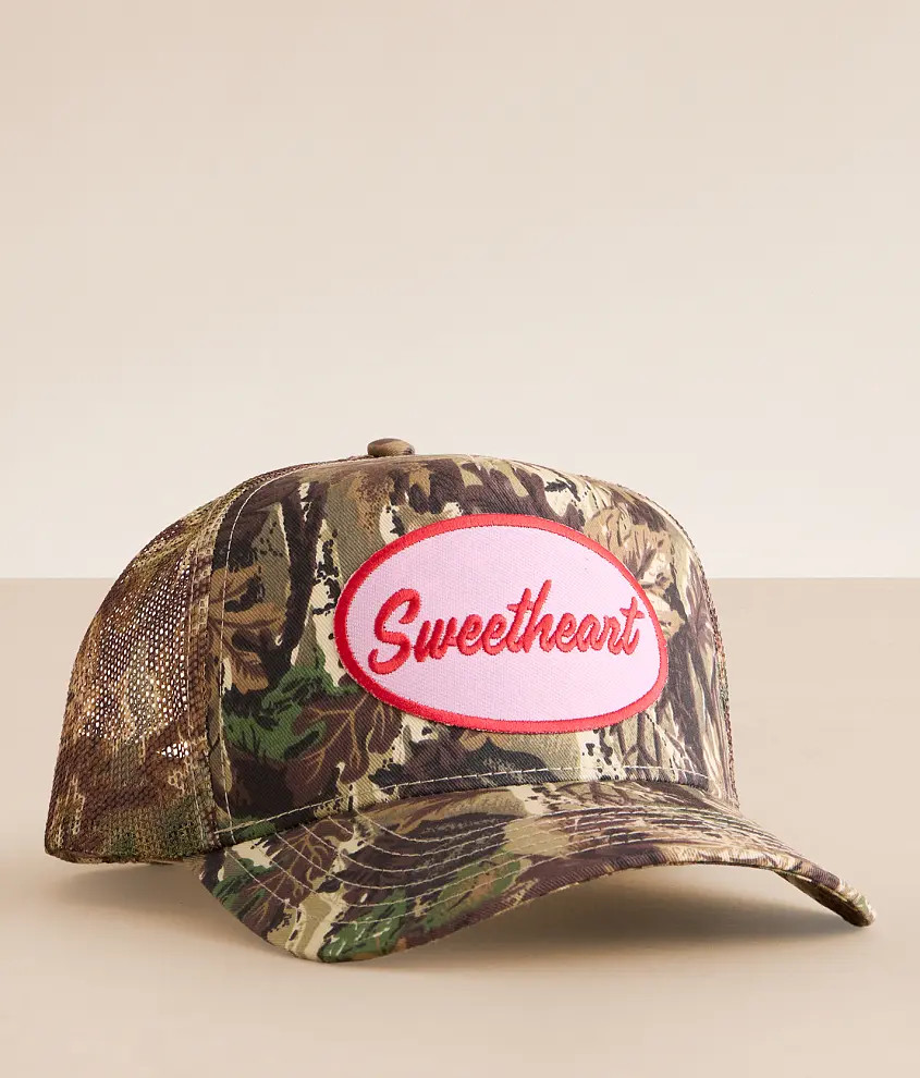 Sweetheart Camo Trucker Hat | Buckle