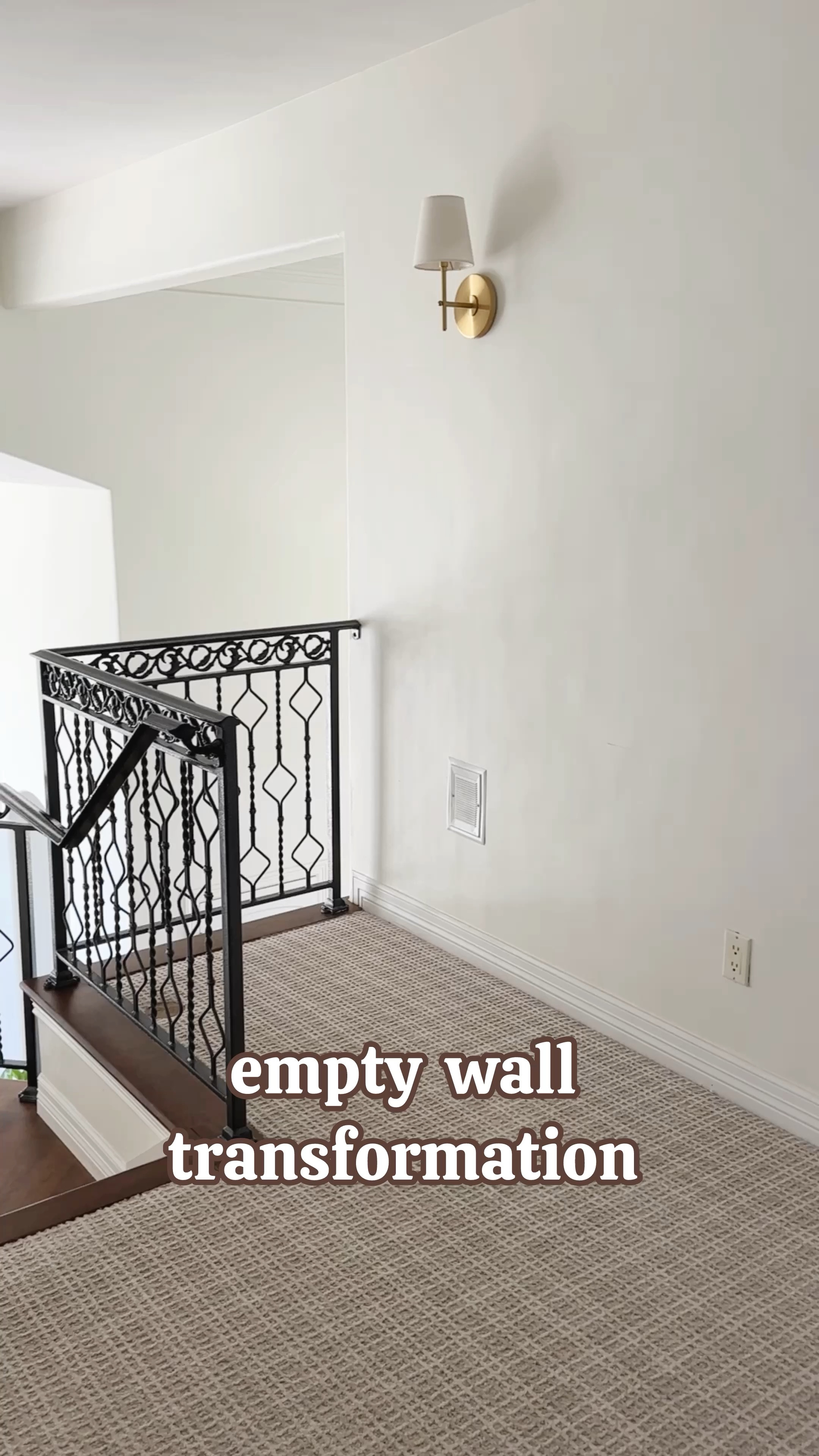 Turned this empty landing at the top of our staircase into a cozy little reading spot 👏🏻📚There isn’t much room here, but just enough to make it a functional space. I love love love that wall rack from @wayfair 😍😍 we had it at the old house too! So handy + can be used in kinds rooms, a home office, even a kitchen for cooking books 📚 #wayfairpartner #wayfair


#LTKVideo #LTKSaleAlert #LTKHome