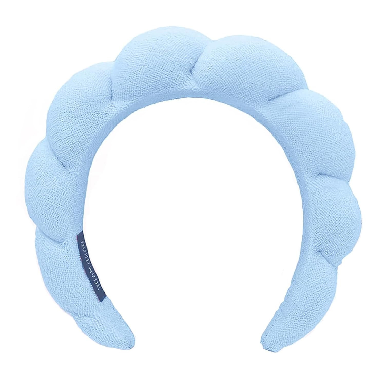 Spa Headbands for Washing Face Makeup Skin Care Headband Women Bubble Facial Beauty Headbands Puffy Shower Towel Band Hair Headband | Amazon (US)