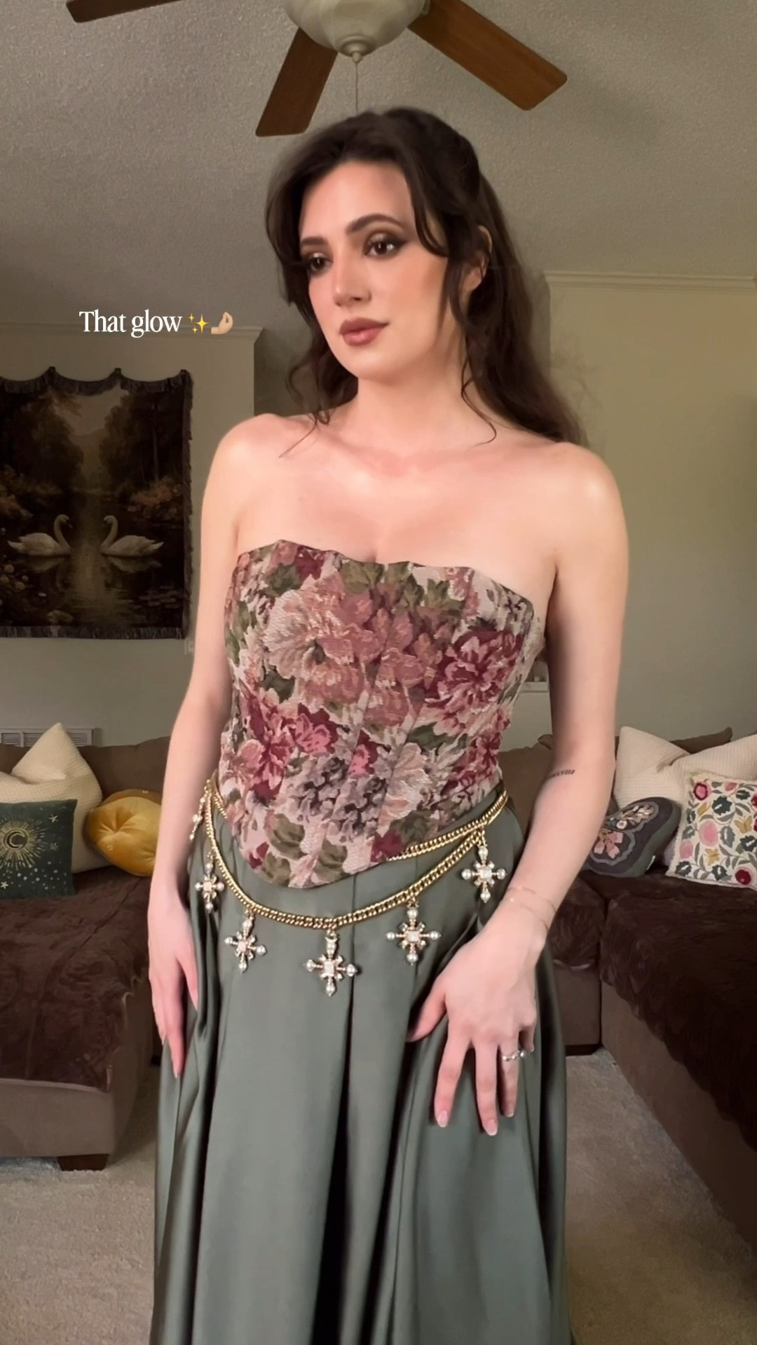 Renaissance themed wedding guest outfit 💐⚔️🤍 exact dress is tagged on my shop-my! 

#LTKSeasonal #LTKWedding #LTKootd