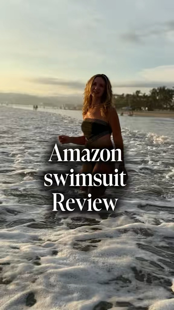 Amazon swimsuit find: strapless one piece with gold detail
Perfect for vacation outfits, resort wear, beach outfits, poolside looks, tropical vacations, and summer swimsuits. I’m wearing a medium and found it true to size. Love the flattering cutout, open back, comfortable fit, and the fact that it gives a nice amount of coverage while still feeling chic and elevated. The gold trim makes it look so much more expensive than it is. Mine is $40 and other colors are under $40 with fast Prime shipping.

#LTKootd #LTKTravel #LTKOver40