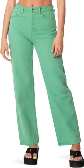 EDIKTED Willa High Waist Wide Leg Jeans | Nordstrom | Nordstrom