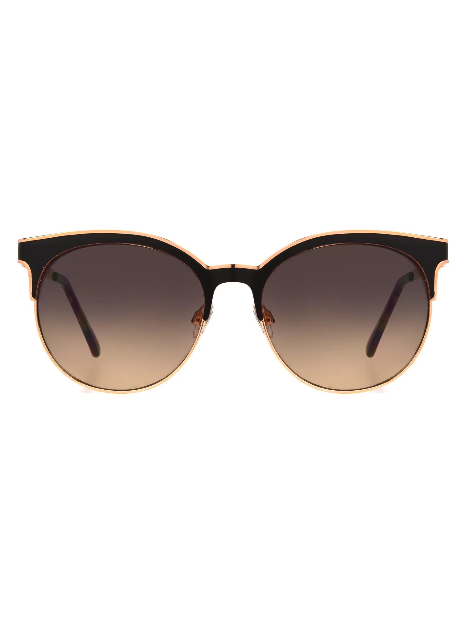 Scoop Women's Round Club Brown Sunglasses | Walmart (US)