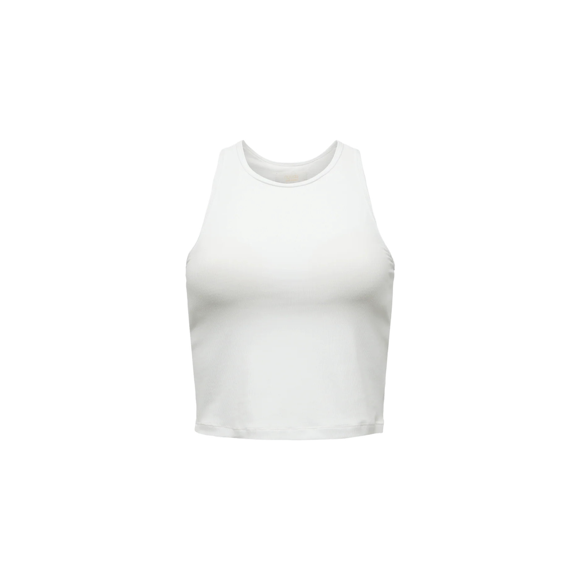 Sporty Rib Racer Tank | Darkest Olive | Nuuds US