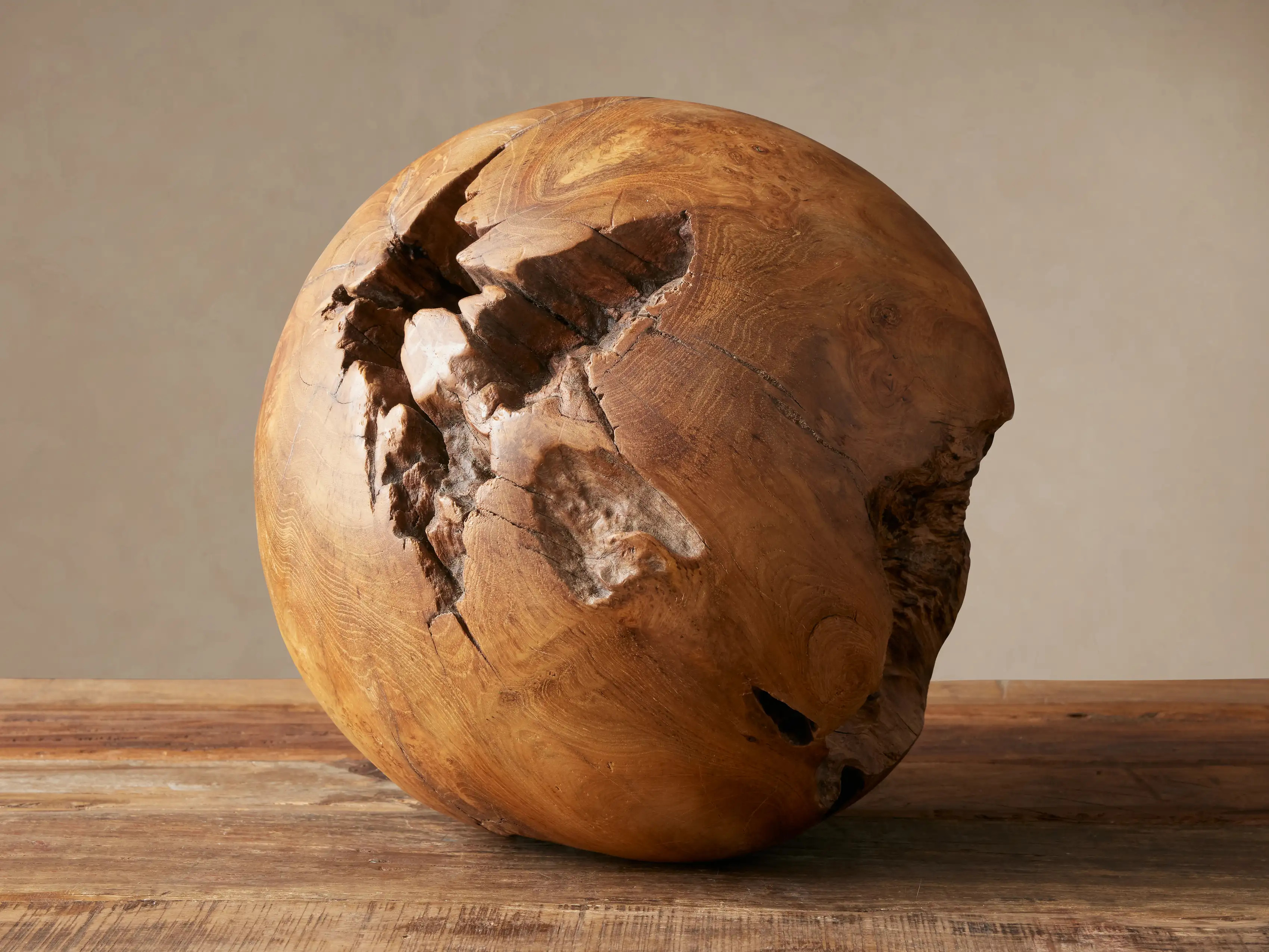 Etta Sphere in Natural | Arhaus