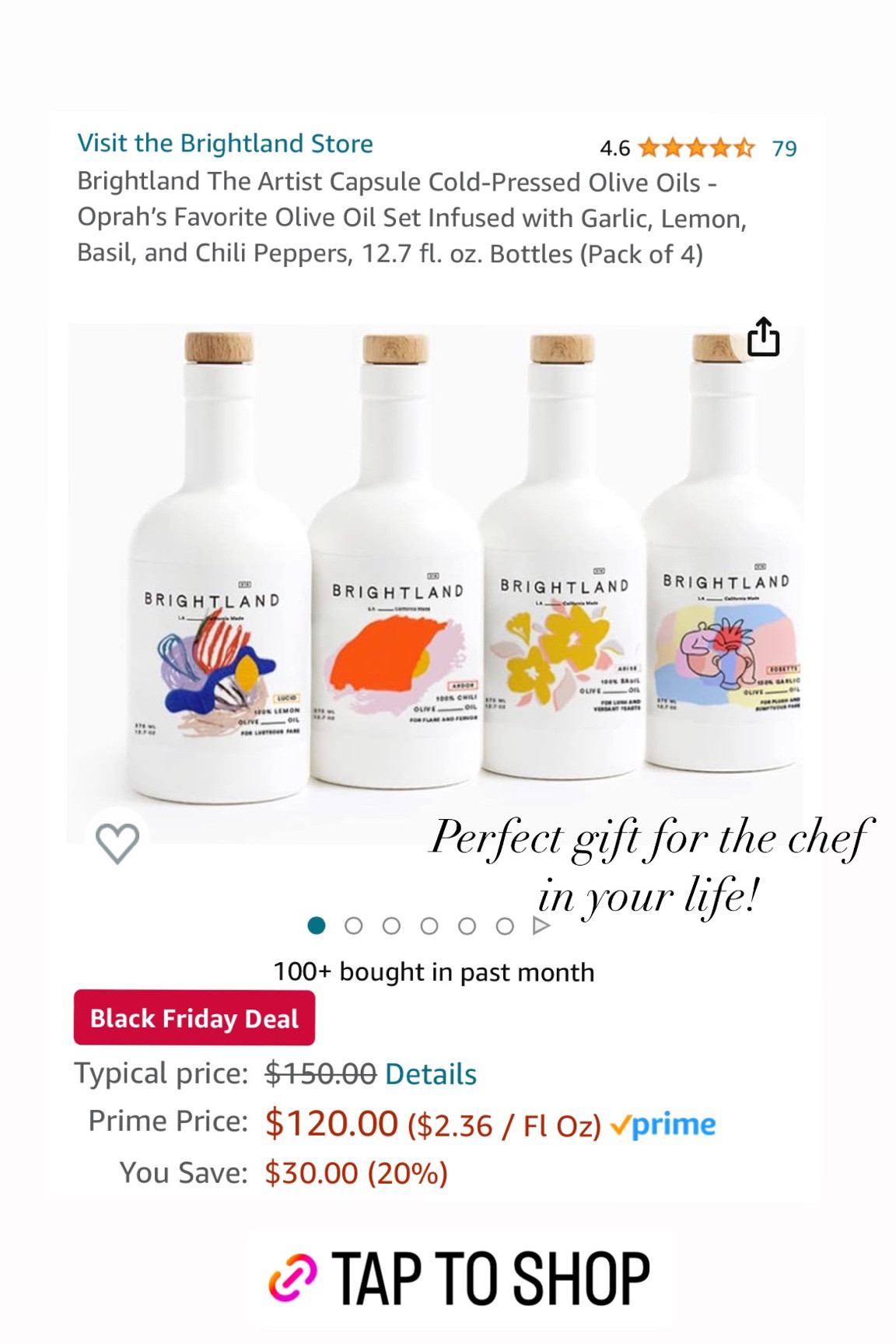 Brightland olive oil set on sale for Black Friday! A perfect gift for the cook in your life! 

#LTKhome #LTKCyberWeek #LTKHoliday