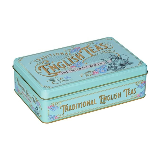 Vintage Victorian Tea Tin with 72 Assorted Fine English Teabags | Amazon (US)