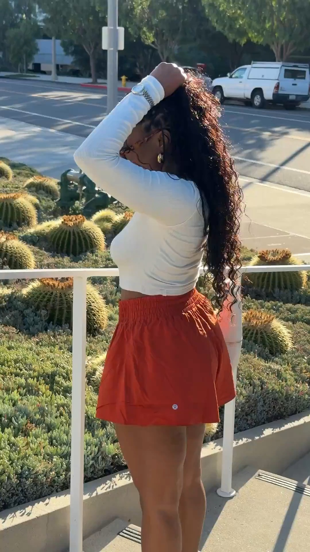 Living in my lululemon Shake It Out High-Rise Running Shorts so easy to throw on and go! @lululemon #ad #lululemoncreator 

#LTKStyleTip #LTKPetite #LTKActive