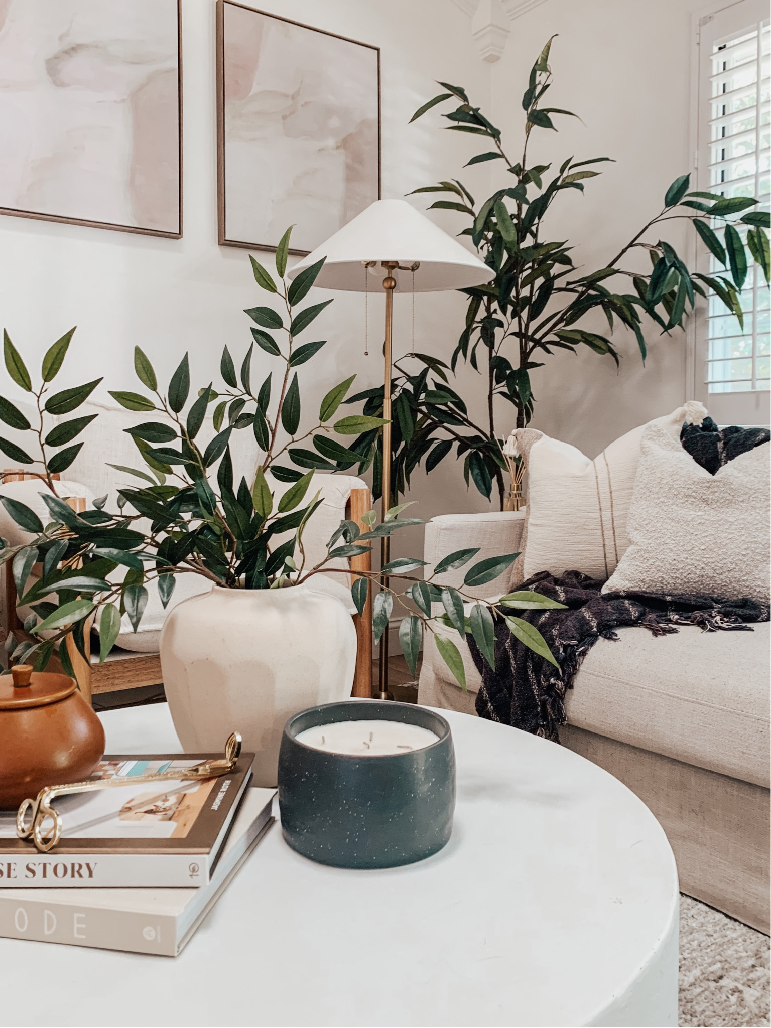 This living room decor is my best work yet! I love how I was able to reuse a lot of my living room furniture and re-style home decor pieces that I already owned, to update our living space on a budget! My decor style has changed so much throughout the years, but these staple pieces will definitely stand the test of time!

#LTKSeasonal #LTKhome #LTKstyletip