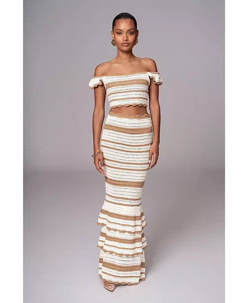 JLUXLABEL Women's Corazon Ruffle Skirt Set - Macy's | Macy's