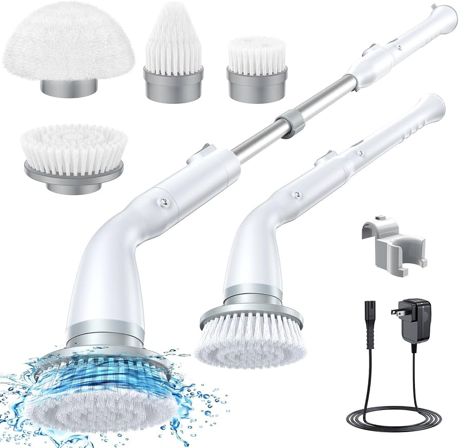 LABIGO Electric Spin Scrubber LA1 Pro, Cordless Cleaning Brush with 4 Replaceable Brush Heads and... | Amazon (CA)
