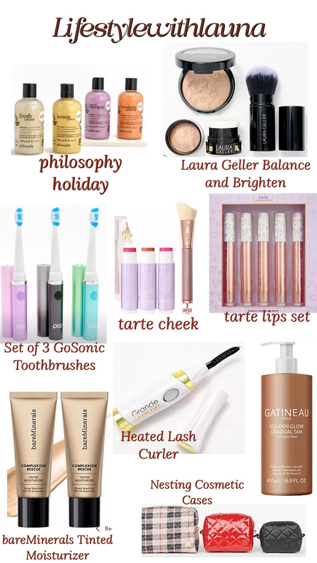 Black Friday Deals - Beauty
Free Shipping
Gift Guides

#beautygifts #tarte #makeup #over50
#stockingstuffers #qvc #LTKBlackfriday

#LTKCyberWeek #LTKselfcare #LTKOver40
