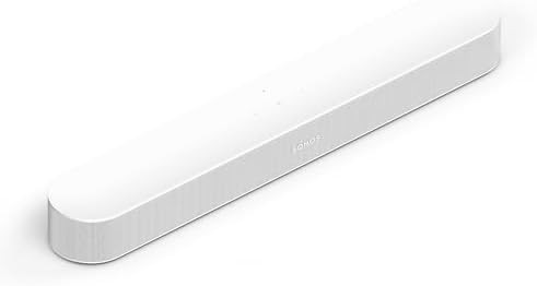 Sonos Beam Gen 2 - White - Soundbar with Dolby Atmos | Amazon (US)