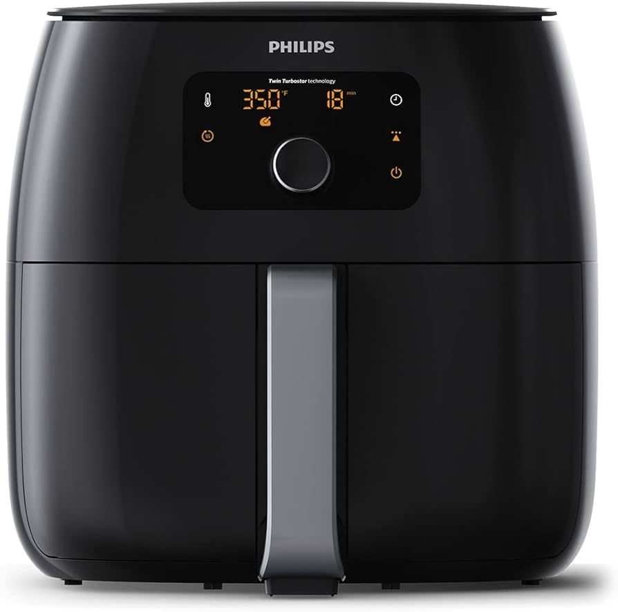 Philips Premium Airfryer XXL with Fat Removal Technology, 3lb/7qt, Black, HD9650/96 | Amazon (US)