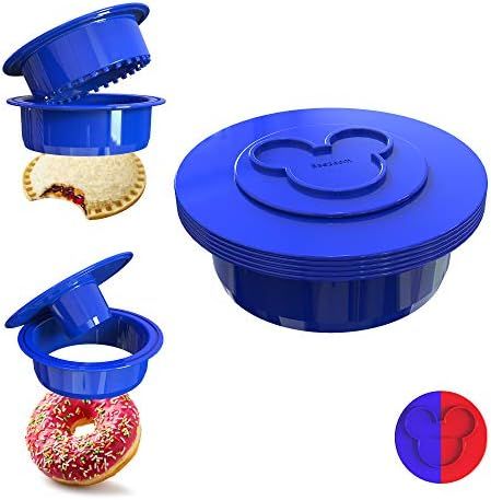 Baspoom Multipurpose Donut Cutter Doughnut Maker, 6 PCS Round Biscuit Cookie Cutters Set with San... | Amazon (US)