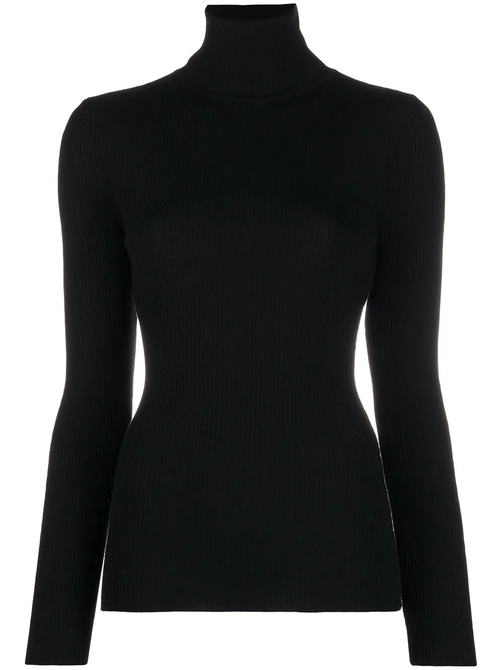 Wolford roll-neck Ribbed Jumper | Black | FARFETCH AO | Farfetch Global