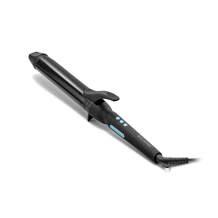 Bio Ionic Long Barrel 1.5" Curling Iron for Long Hair, Adjustable Heat | Walmart (US)